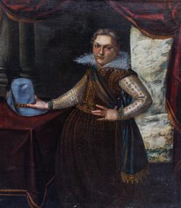 Francesco Zucco (ca. 1575-1627), Porträt einer Dame